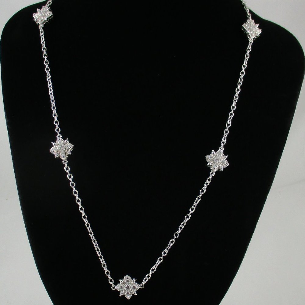 Robert Manse 2.24ct Double-Sided Station Necklace